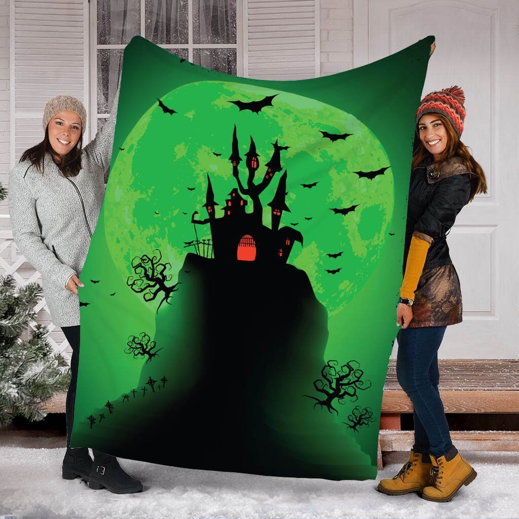 Halloween decorations halloween house gift fleece blanket – quilt blanket fleece blanket, blanket sofa bed, 3d blanket Quilt Blanket