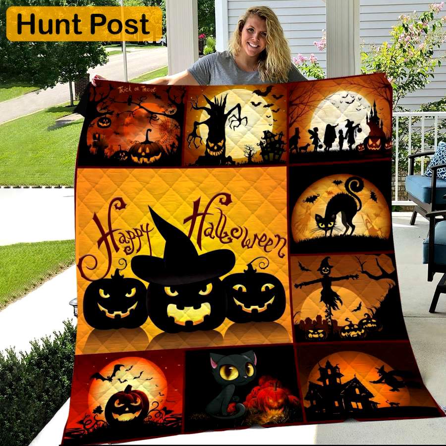 Halloween decorations halloween like quilt blanket christmas gift ideas Quilt Blanket