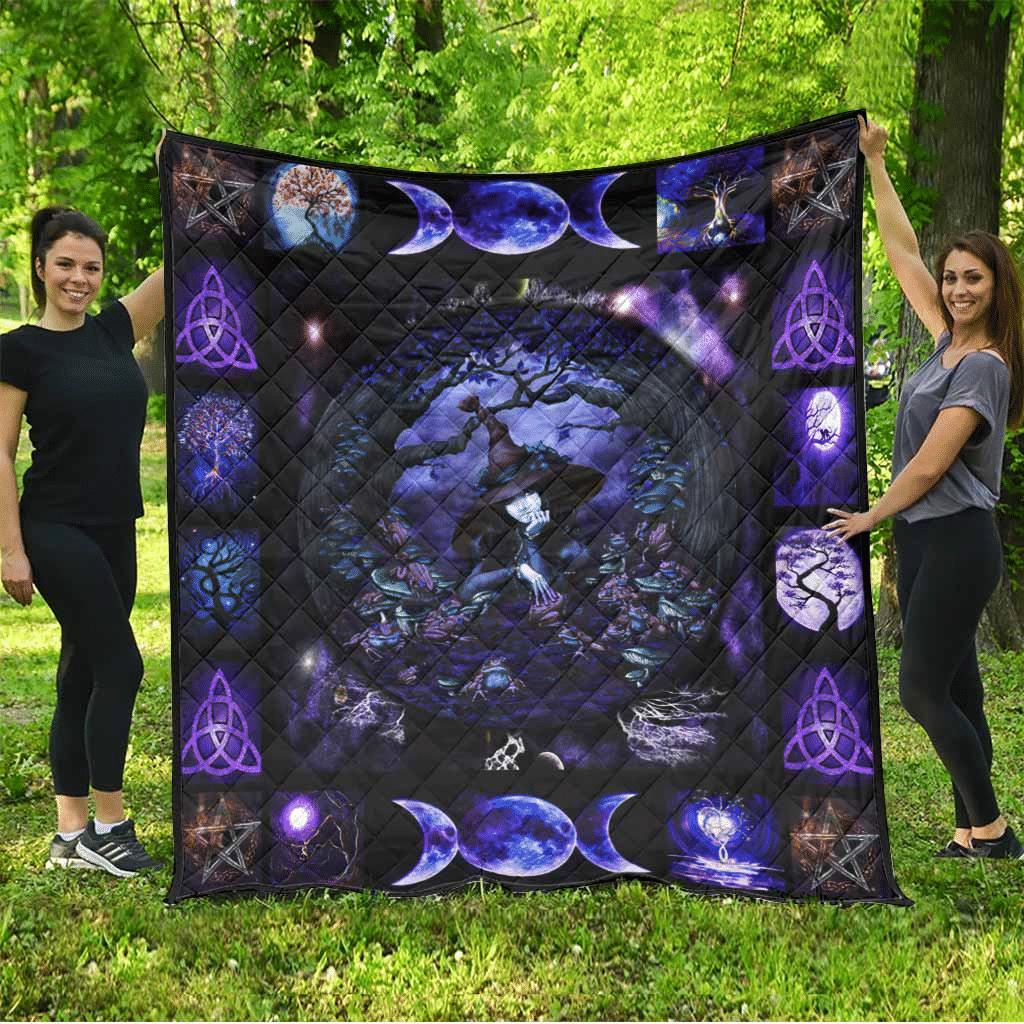 Halloween decorations witch soul halloween quilt blanket Quilt Blanket