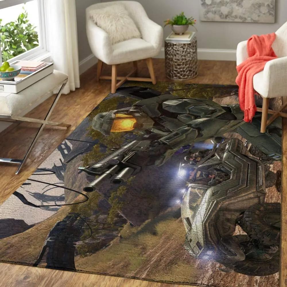 Halo area rugs gaming living room carpet floor home decor 08113 area rug living room carpet rug regtangle carpet floor decor home decor Rectangle Rug
