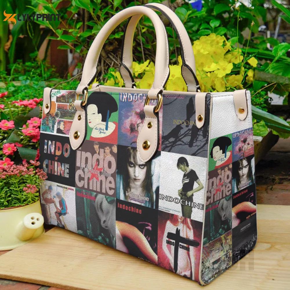 Indochine leather bag for women gift 1467 Women Leather Hand Bag