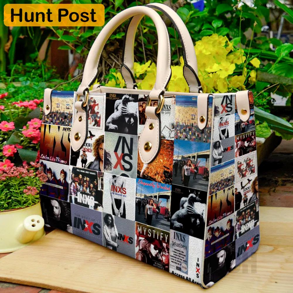 Inxs band leather bag for women gift 1486 Women Leather Hand Bag