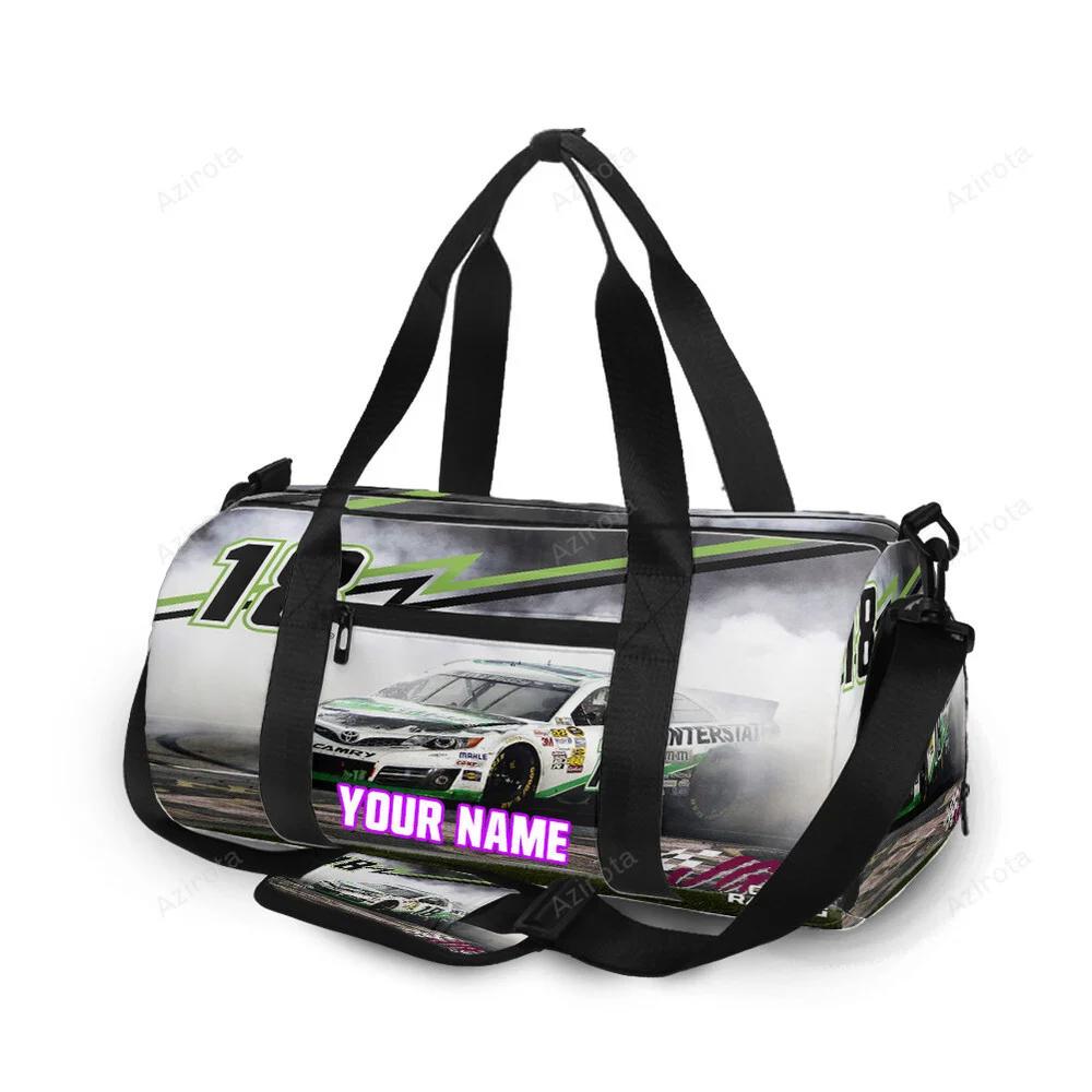 Joe gibbs racing car11 personalized name travel bag gym bag 1707 Travel Bag