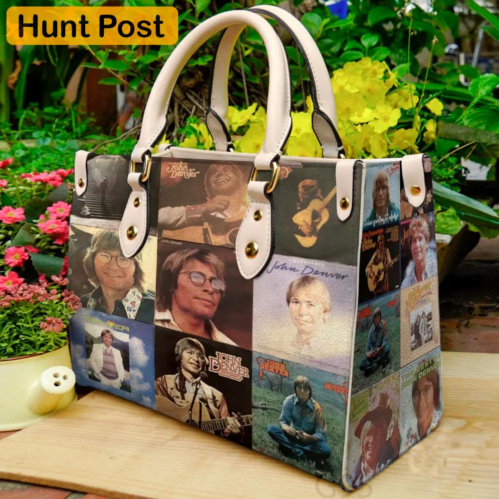 John denver leather bag g95 1383 Women Leather Hand Bag