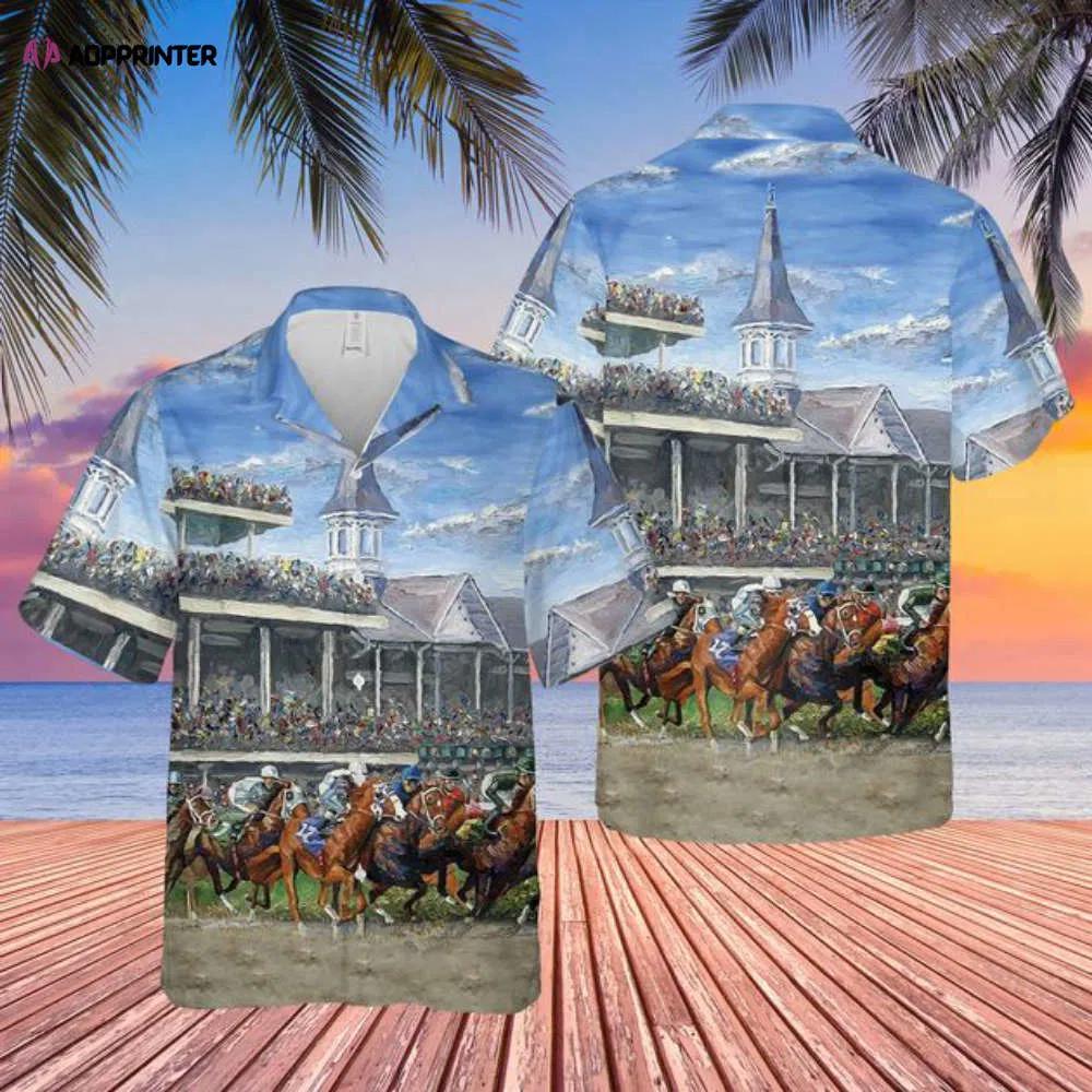 Kentucky derby horse racing hawaiian shirt summer hot 2023 Hawaii Shirt