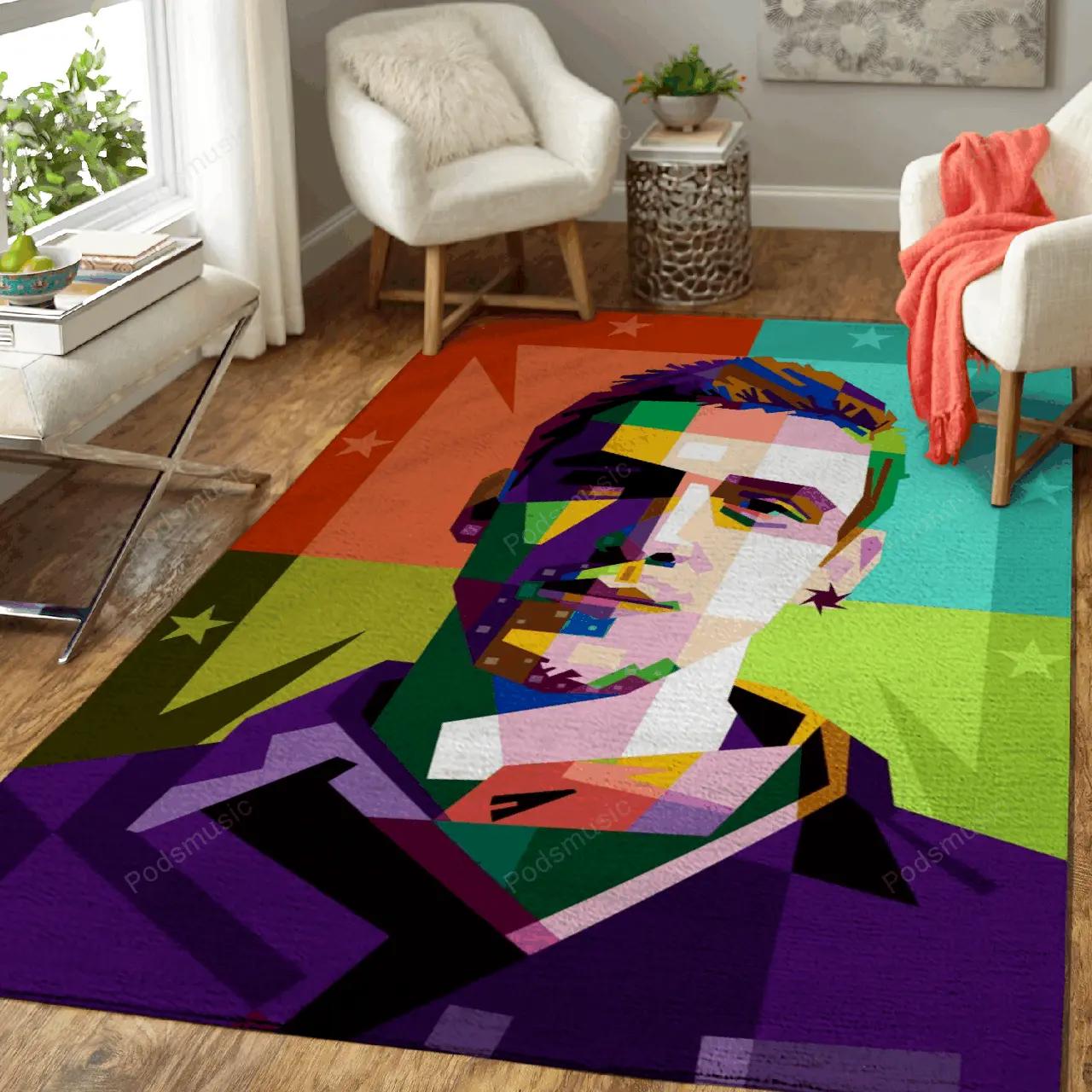 Lauv music art for fans area rug living room carpet rug regtangle carpet floor decor home decor Rectangle Rug