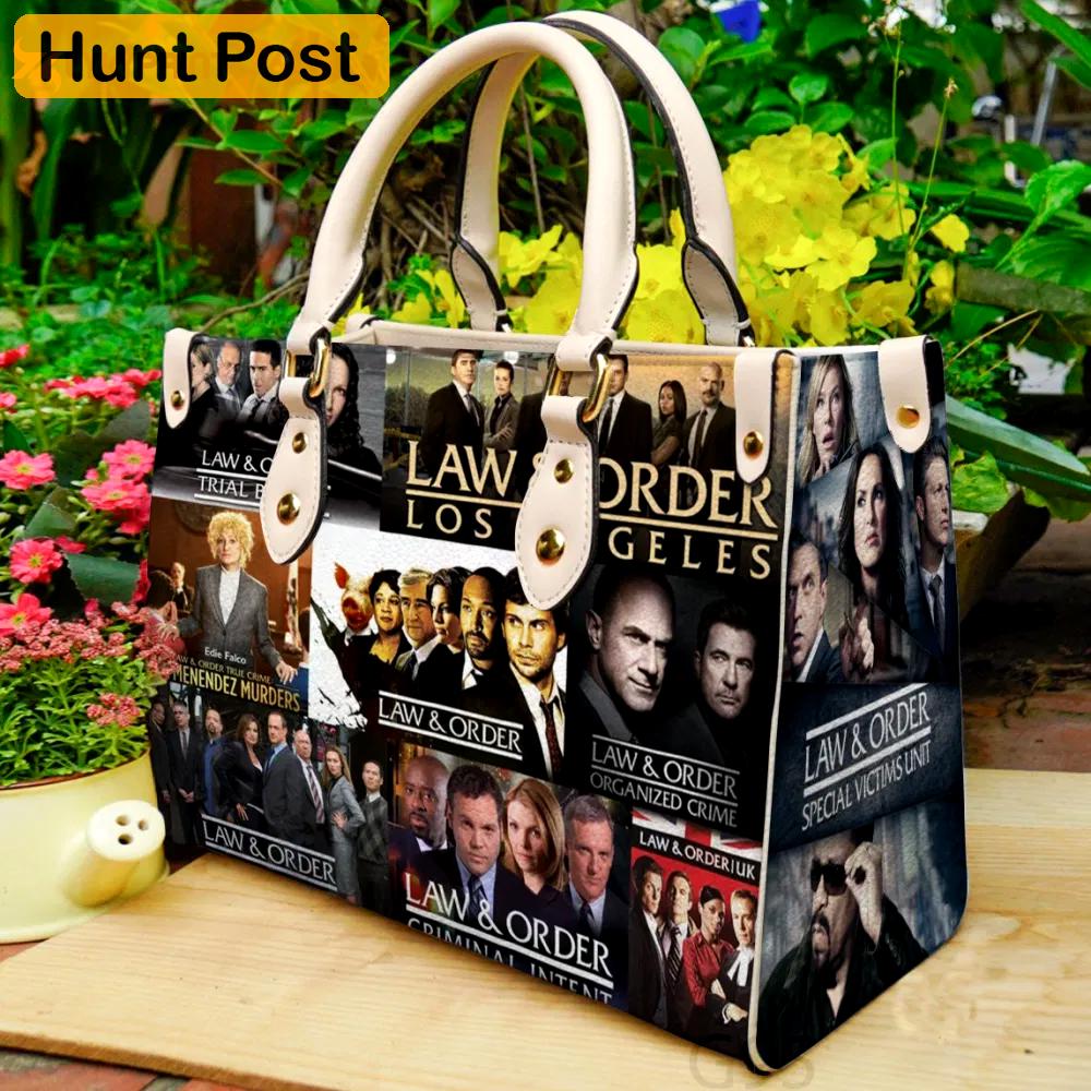 Law & order leather bag for women gift 1840 Women Leather Hand Bag