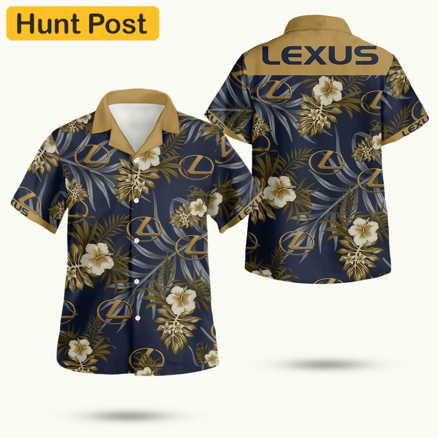 Lexus hawaiian shirt Hawaii Shirt Shorts & Flip Flops