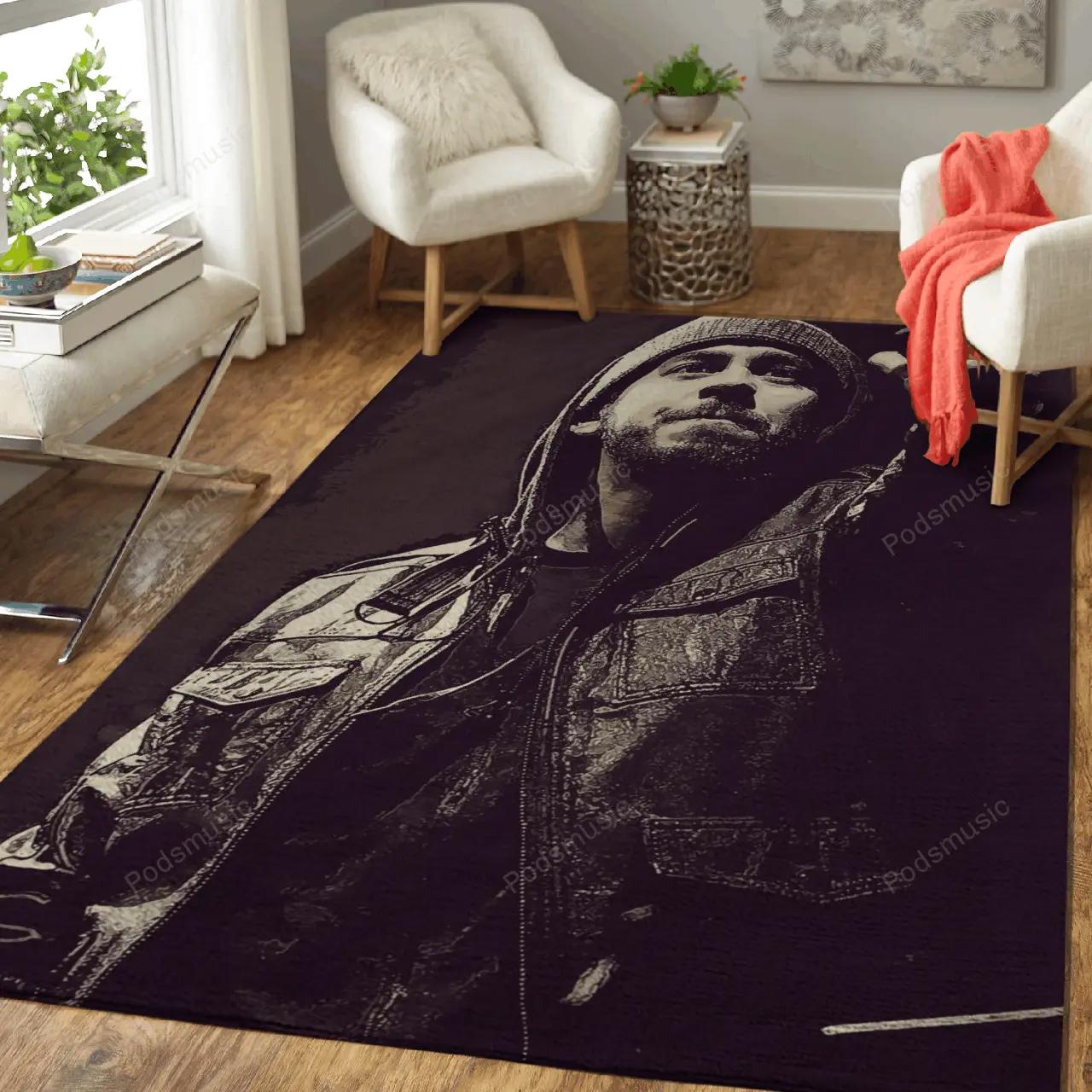 Linkinpark 69 music art for fans area rug living room carpet rug regtangle carpet floor decor home decor Rectangle Rug