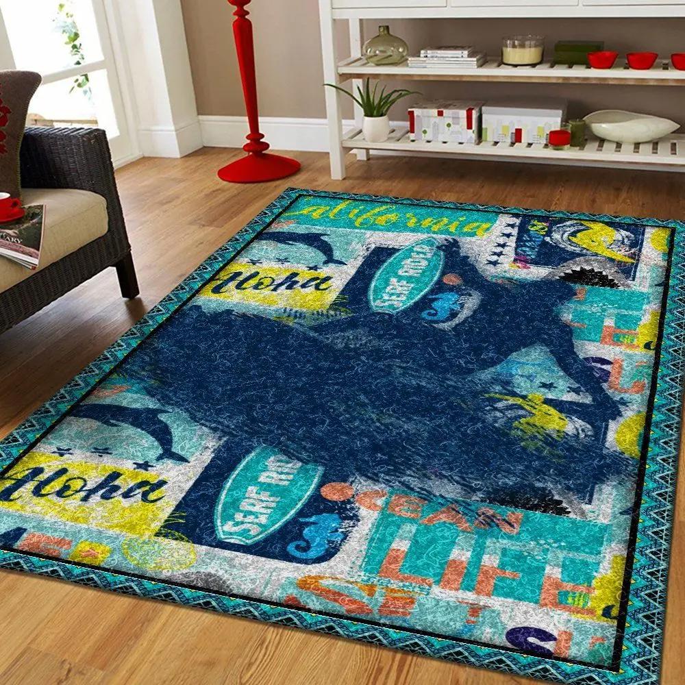 Lobster dhcdhc ld2410 rug living room rug home decor Rectangle Rug