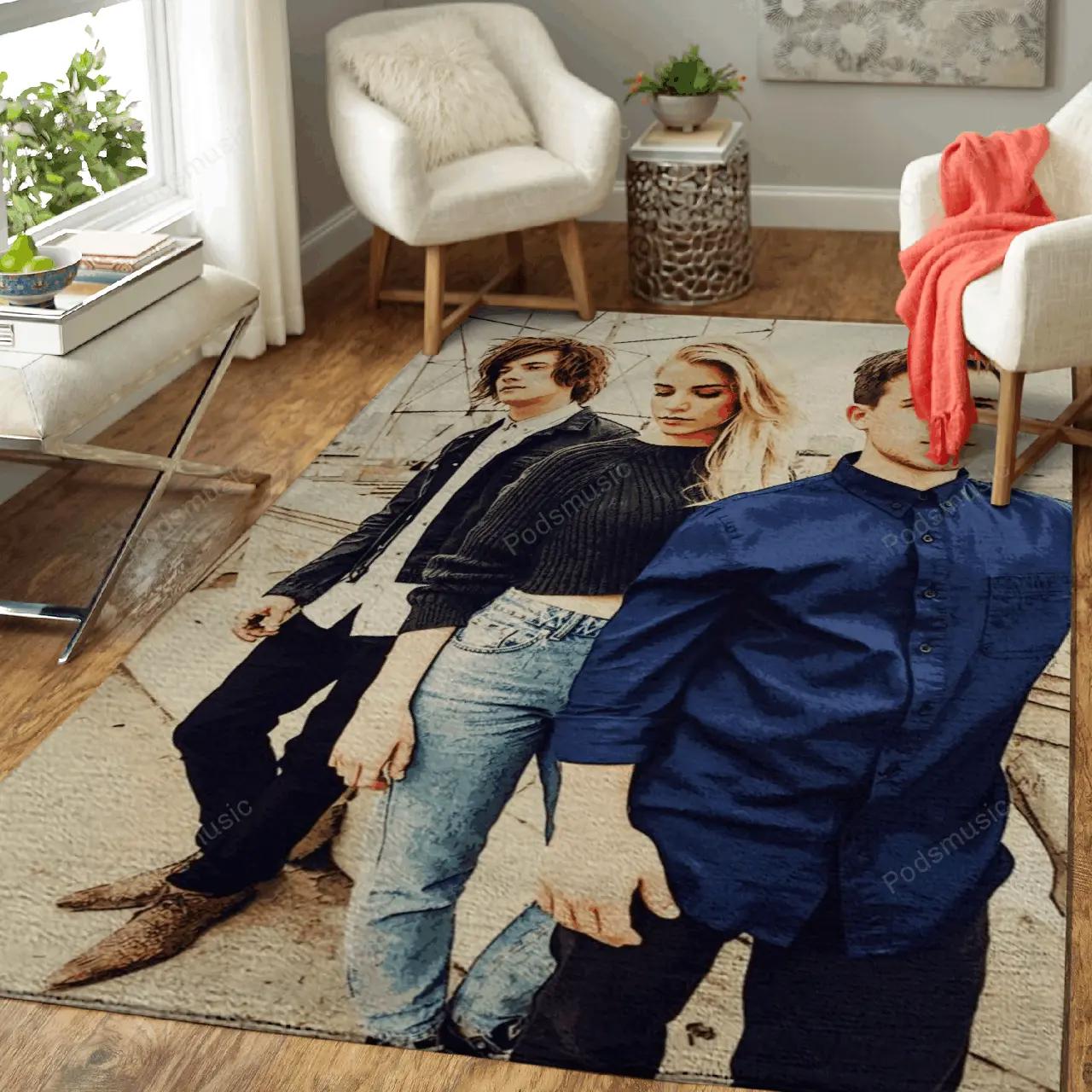 London grammar band music artist art for fans area rug living room carpet rug regtangle carpet floor decor home decor Rectangle Rug