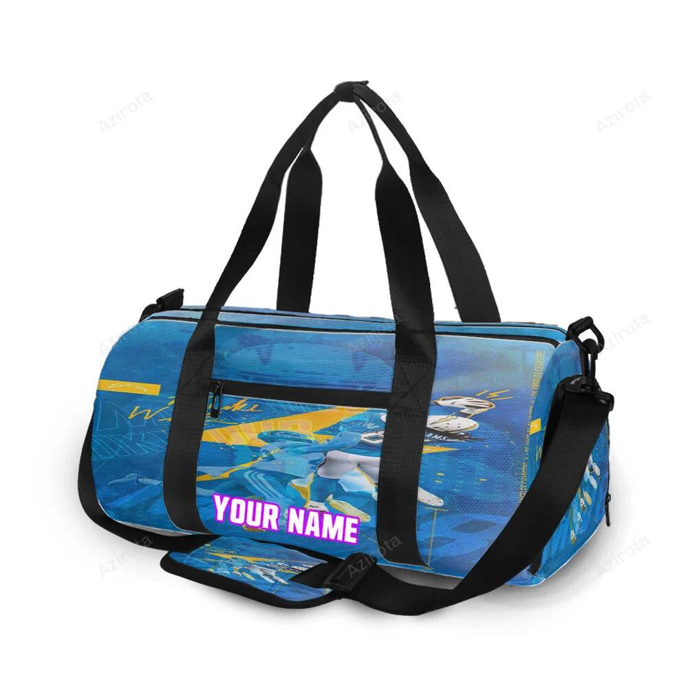 Los angeles chargers mike williams2 personalized name travel bag gym bag 1619 Travel Bag