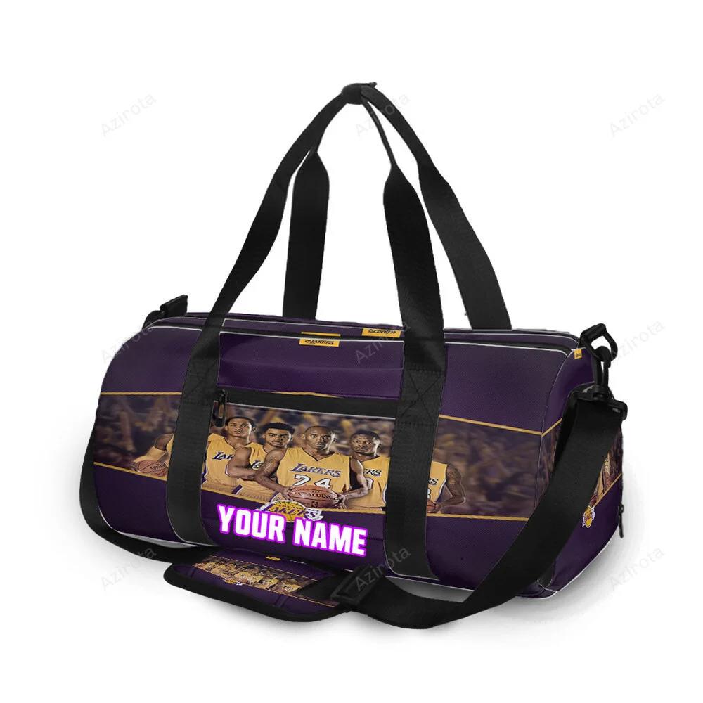 Los angeles lakers players v13 personalized name travel bag gym bag 1944 Travel Bag