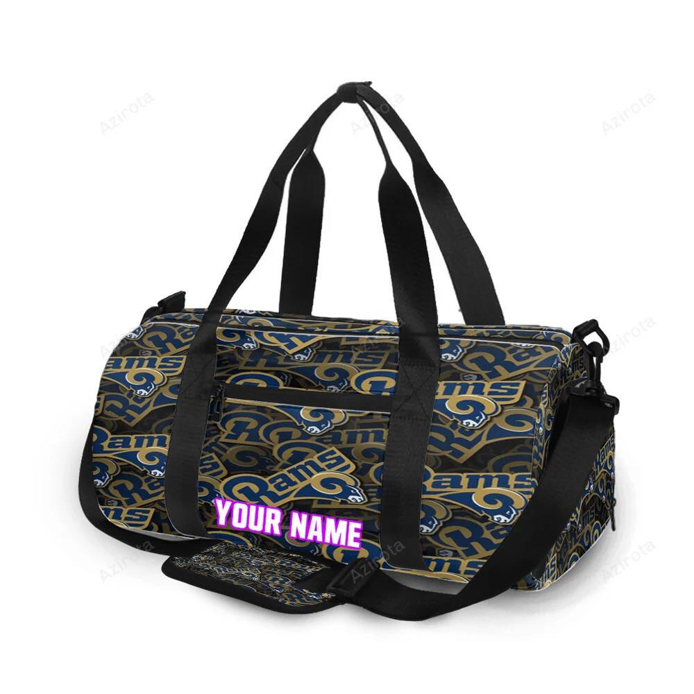 Los angeles rams1 personalized name travel bag gym bag 1484 Travel Bag