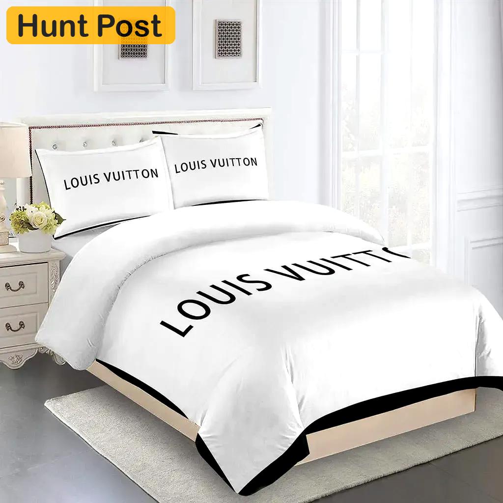 Louis vuitton fashion logo limited luxury brand bedding set  home decorations 16 Bedding Sets