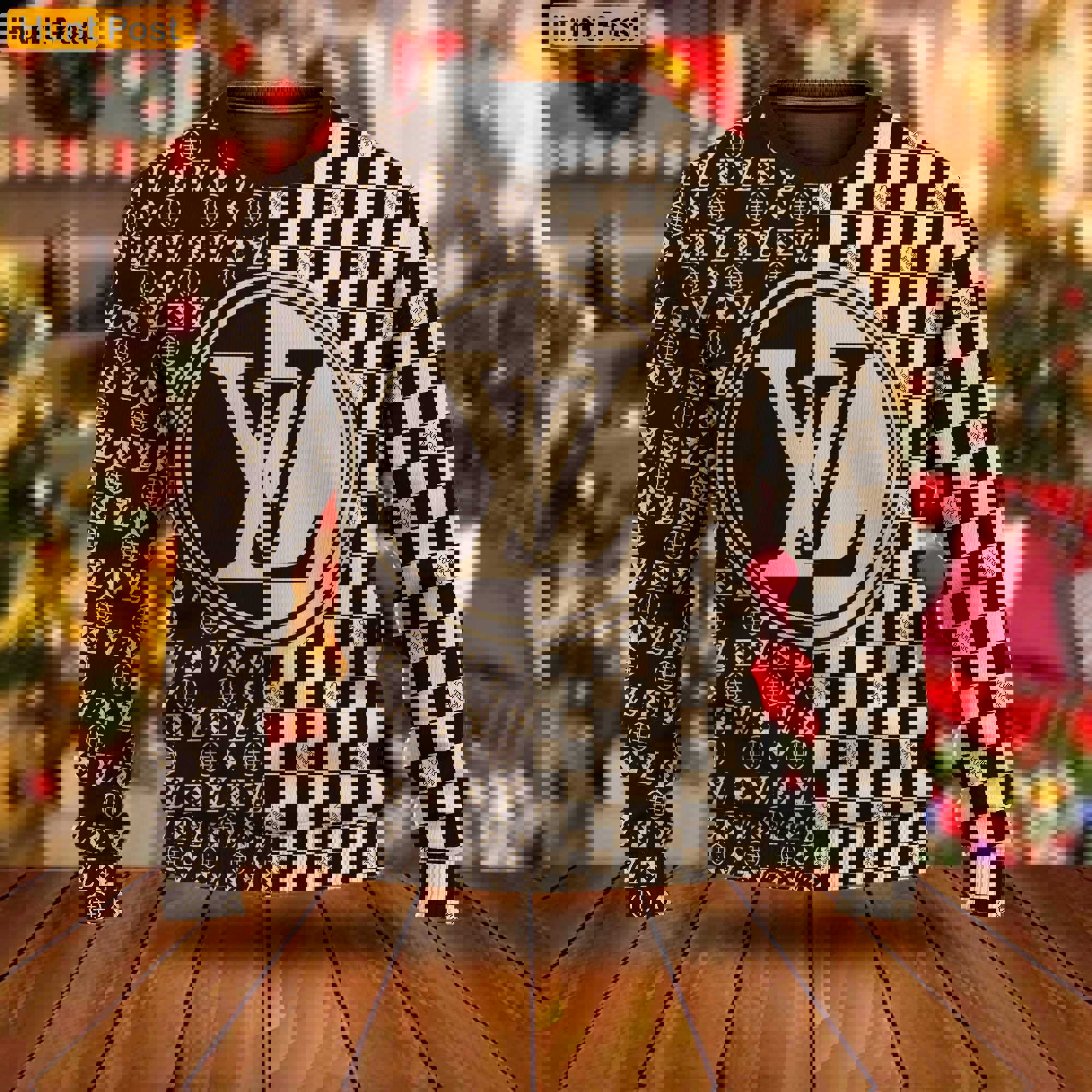 Louis vuitton luxury ugly christmas sweater ucs1061 Christmas Ugly Sweater