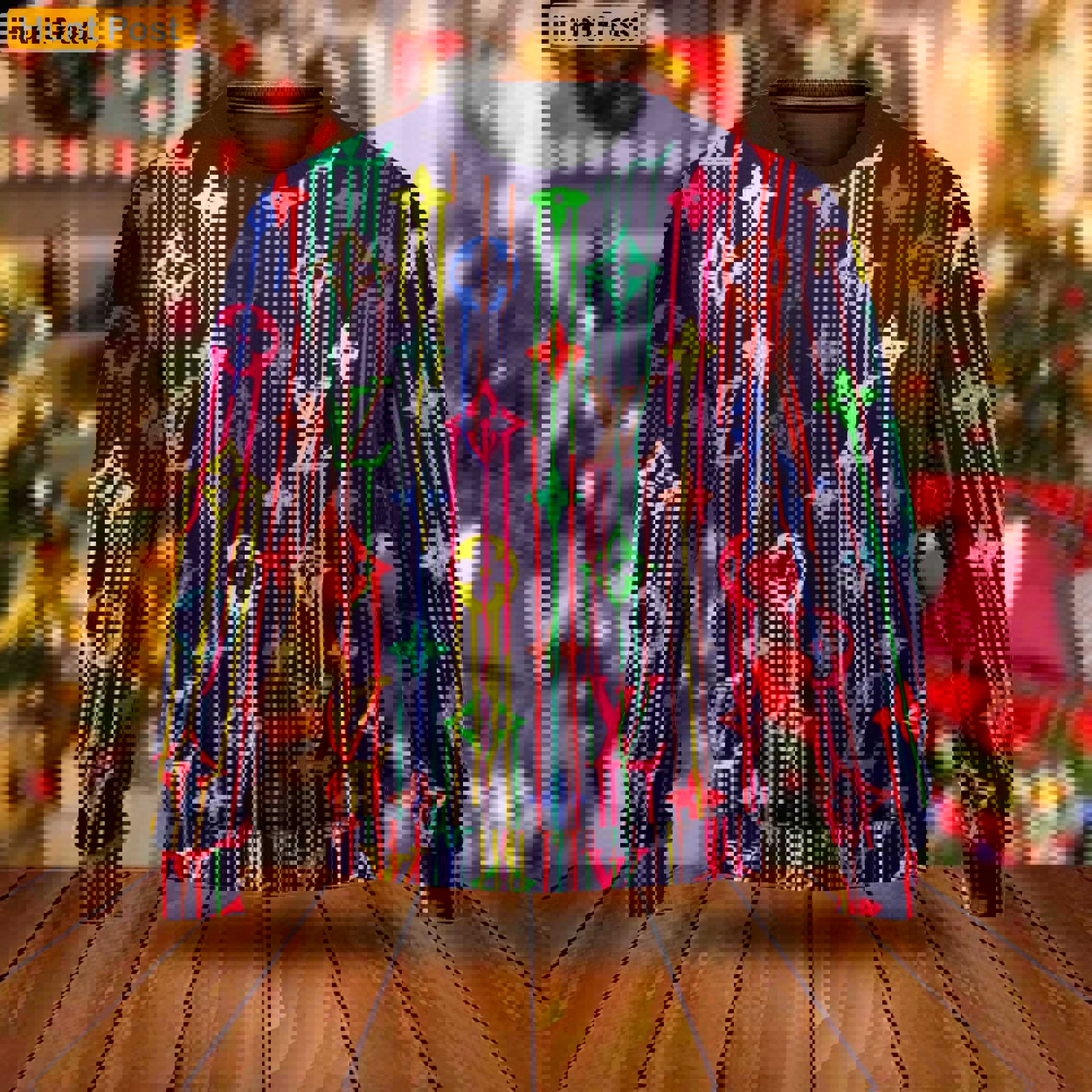 Louis vuitton luxury ugly christmas sweaterhot 2025 style 941 Christmas Ugly Sweater