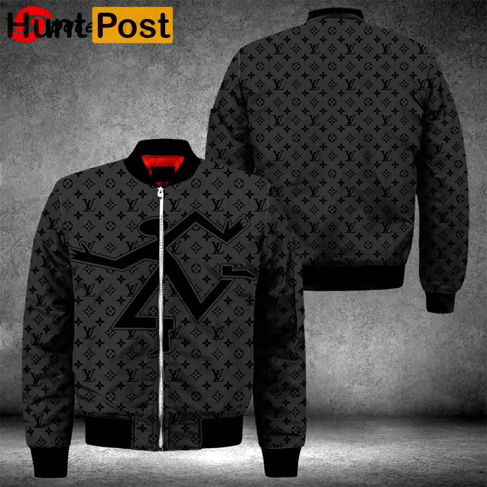 Louis vuittonv black bomber jacketuxury clothing clothes outfit foren - bomber jacket Bomber Jacket