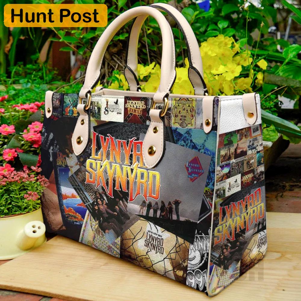 Lynyrd skynyrd leather bag for women gift 1844 Women Leather Hand Bag