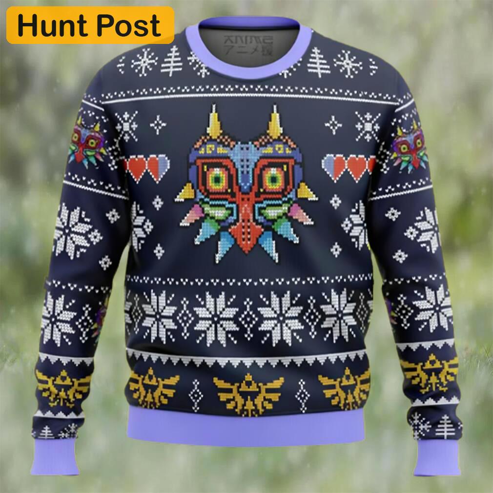 Majora?s mask legend of zelda ugly christmas sweater Christmas Ugly Sweater