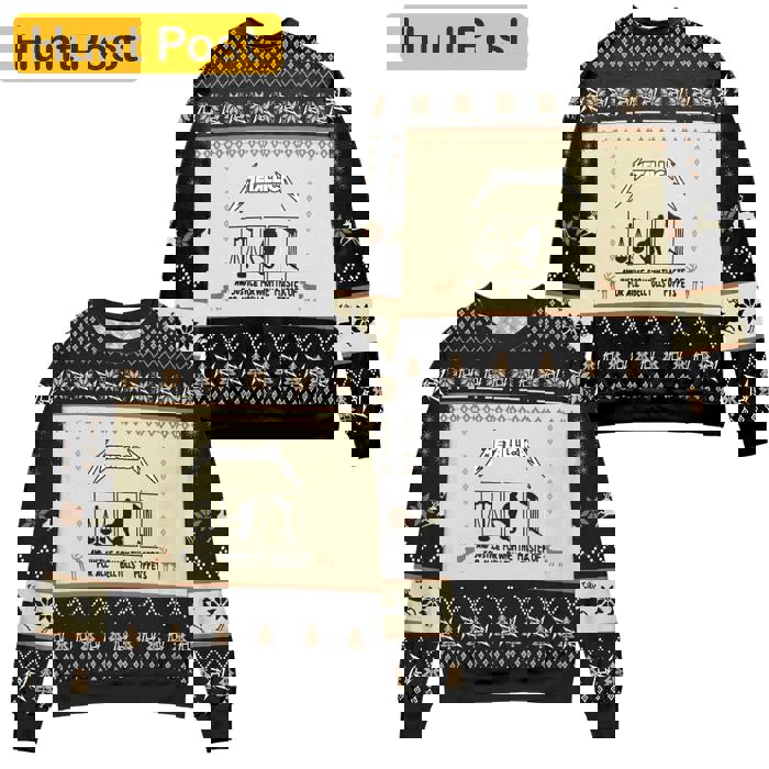 Metallica and justice for all ugly christmas  hot 2024 style 394 Christmas Ugly Sweater