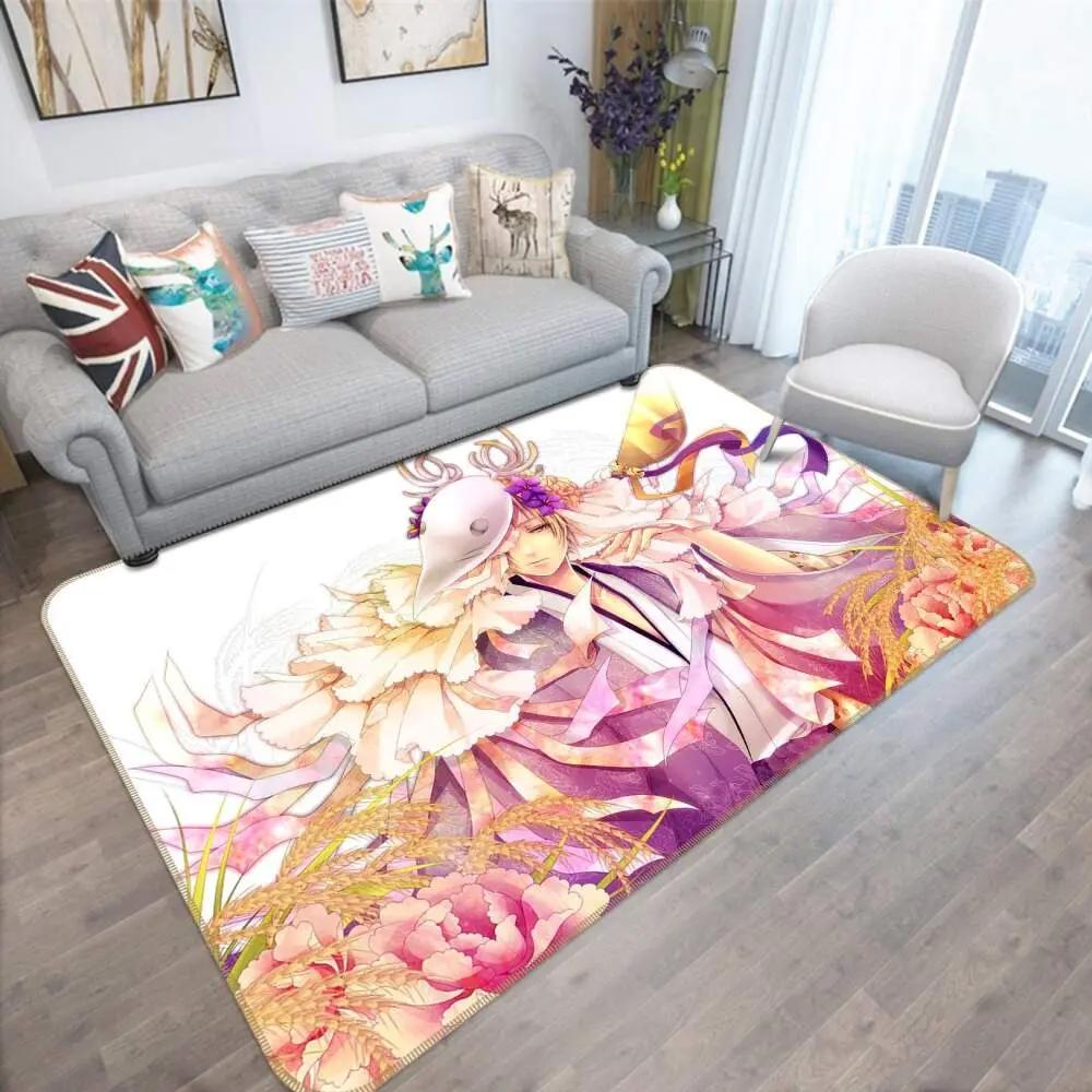 Natsume anime 25 area rug living room and bed room rug rug regtangle carpet floor decor home decor Rectangle Rug