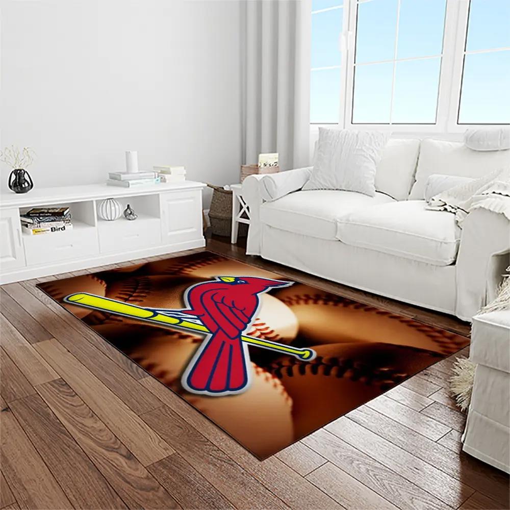 Ncaa louisville cardinals college sport basketball and foolball team logo rectangle area rug lics57 Rectangle Rug