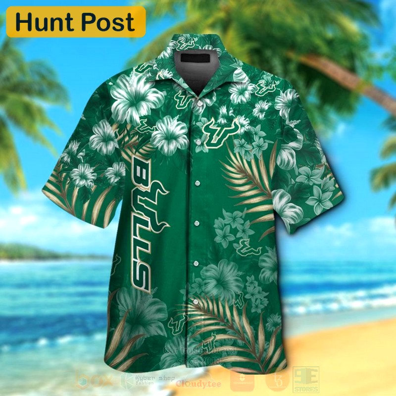 Ncaa south florida bulls hawaiian shirt Hawaii Shirt Shorts & Flip Flops