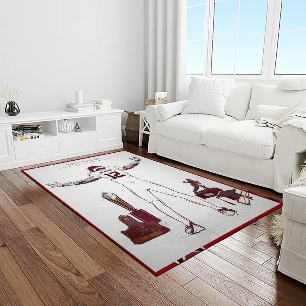 Ncaa texas a&m aggies college sport basketball and foolball team logo rectangle area rug tama57 Rectangle Rug