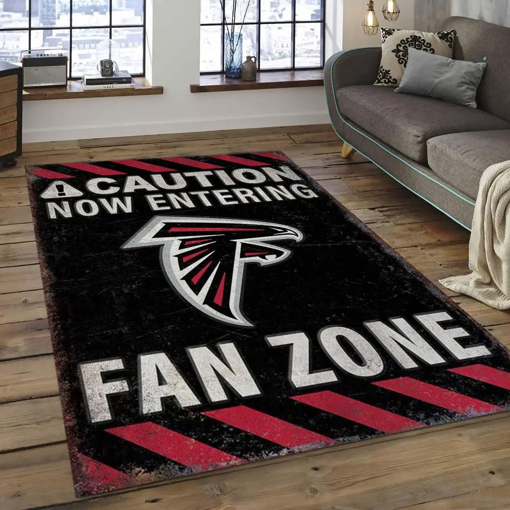 Nfl atlanta falcons football team logo rectangle area rug af10 Rectangle Rug