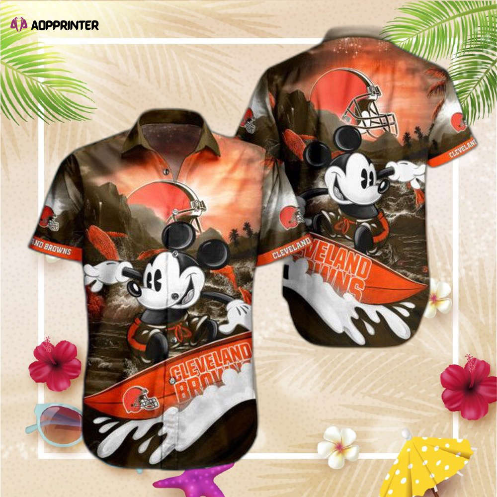 Nfl cleveland browns hawaiian shirt trending summer Hawaii Shirt