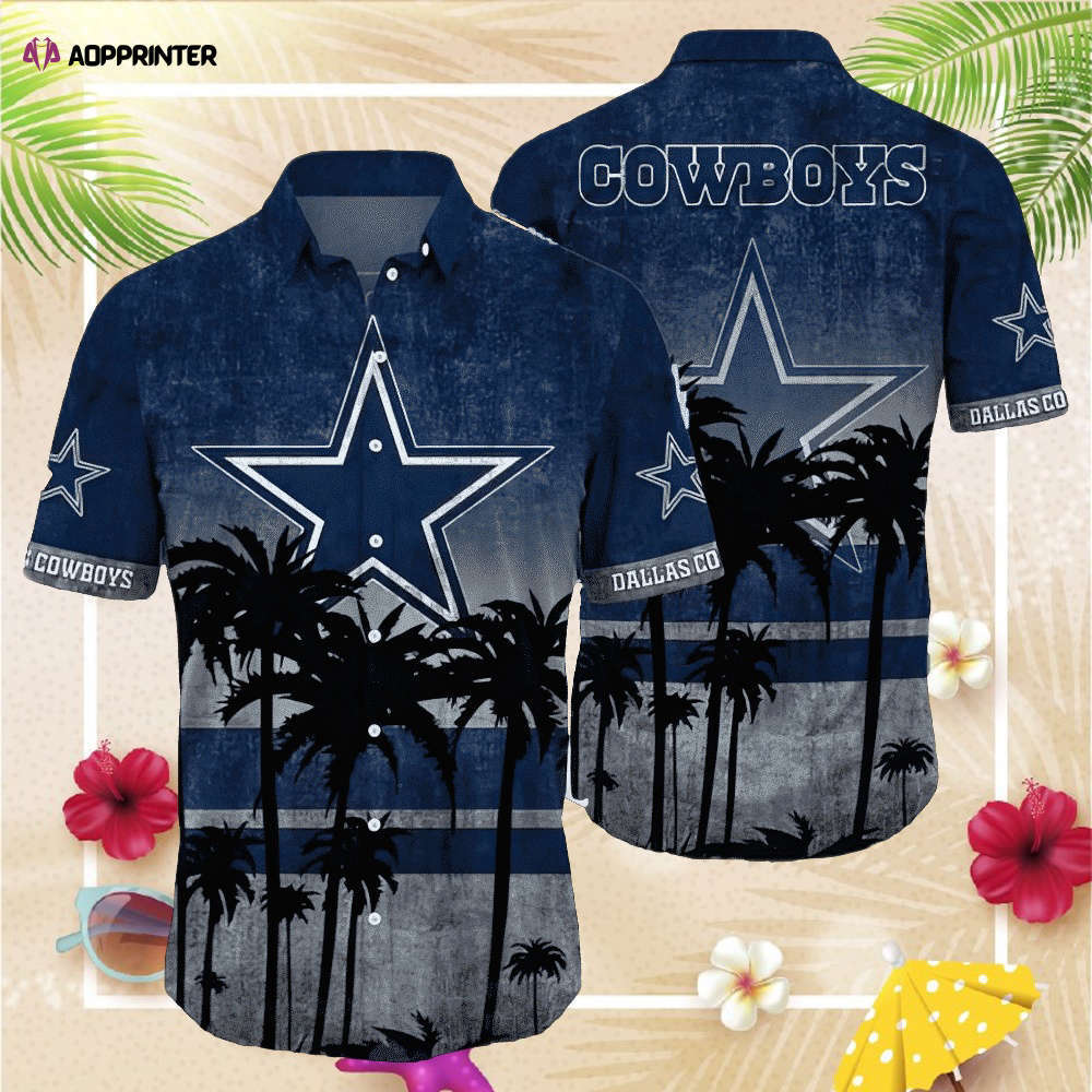 Nfl dallas cowboys hawaiian  shirt short sleevetyle hot trending summer Hawaii Shirt