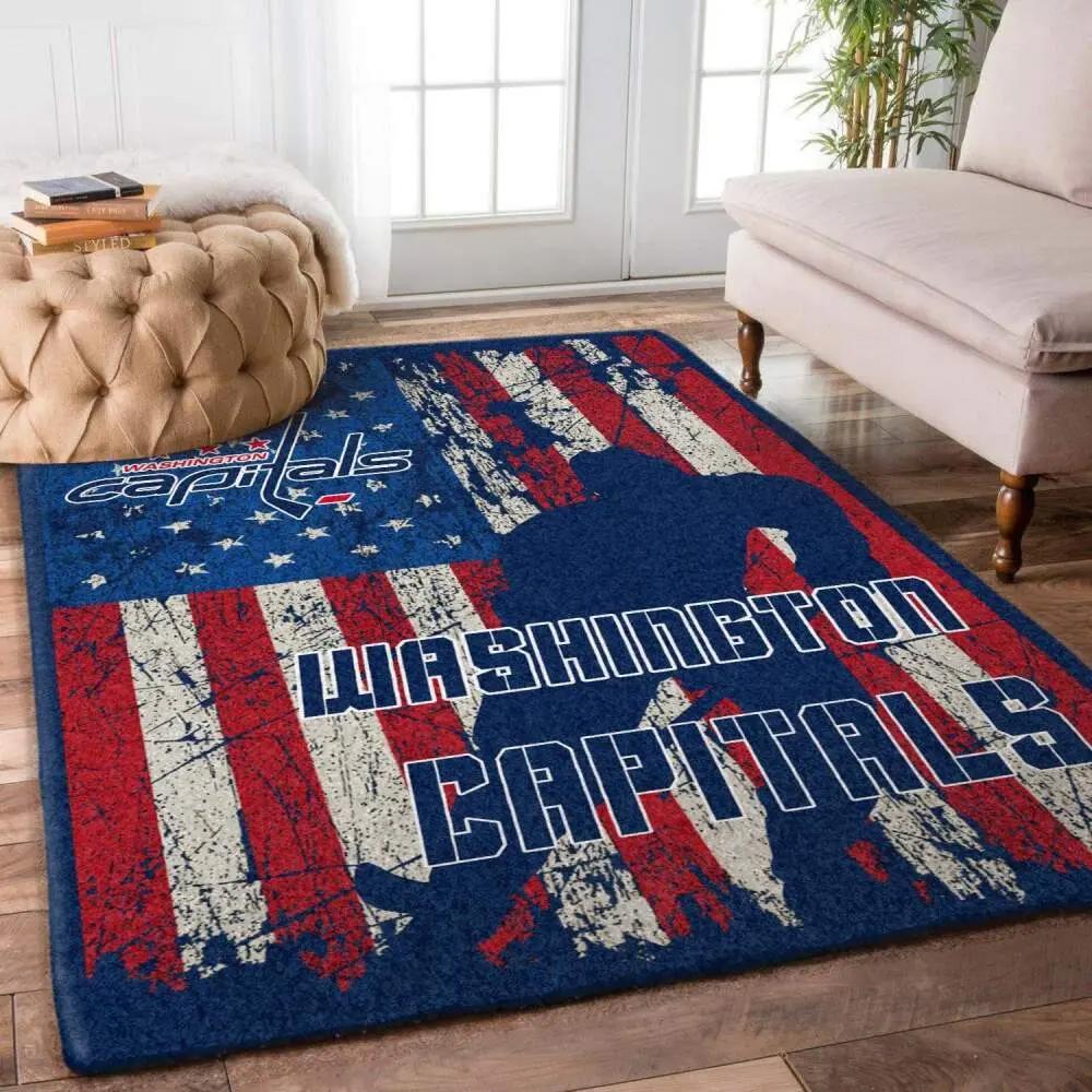Nhl washington capitals dhcdhc ld2809 rug living room rug home decor Rectangle Rug