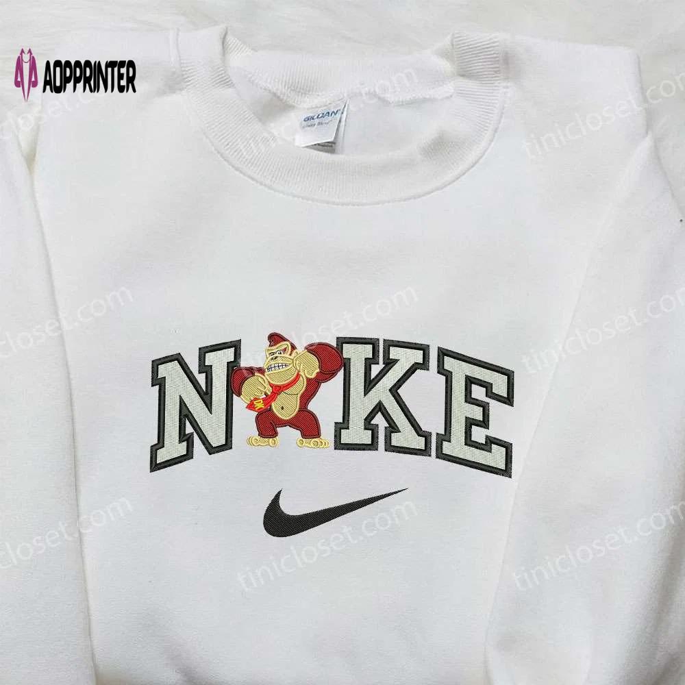 Nike x kingkong embroidered shirt – movie inspired nike shirt Embroidered Shirt