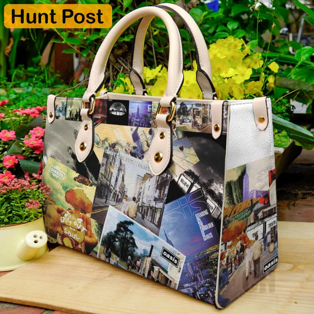 Oasis band leather bag for women gift 1823 Women Leather Hand Bag