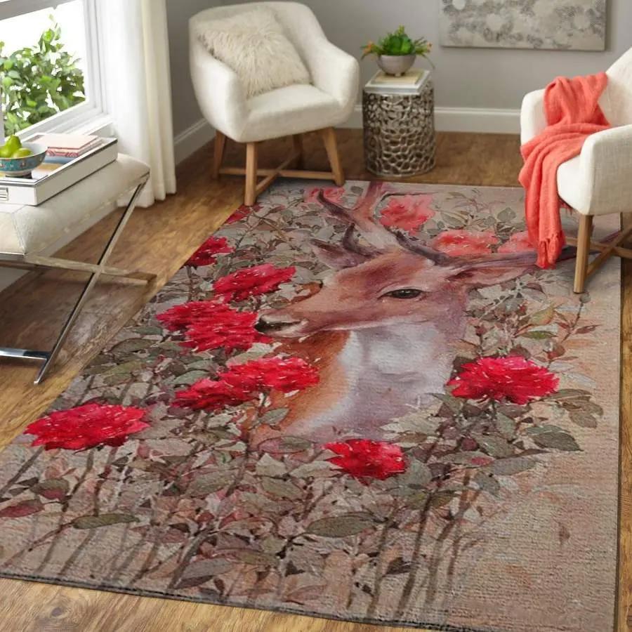 Ocean octopus pattern print area rug living room rug home decor Rectangle Rug