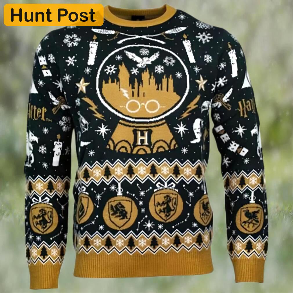 Official harry potter `snow globe ugly christmas sweater Christmas Ugly Sweater
