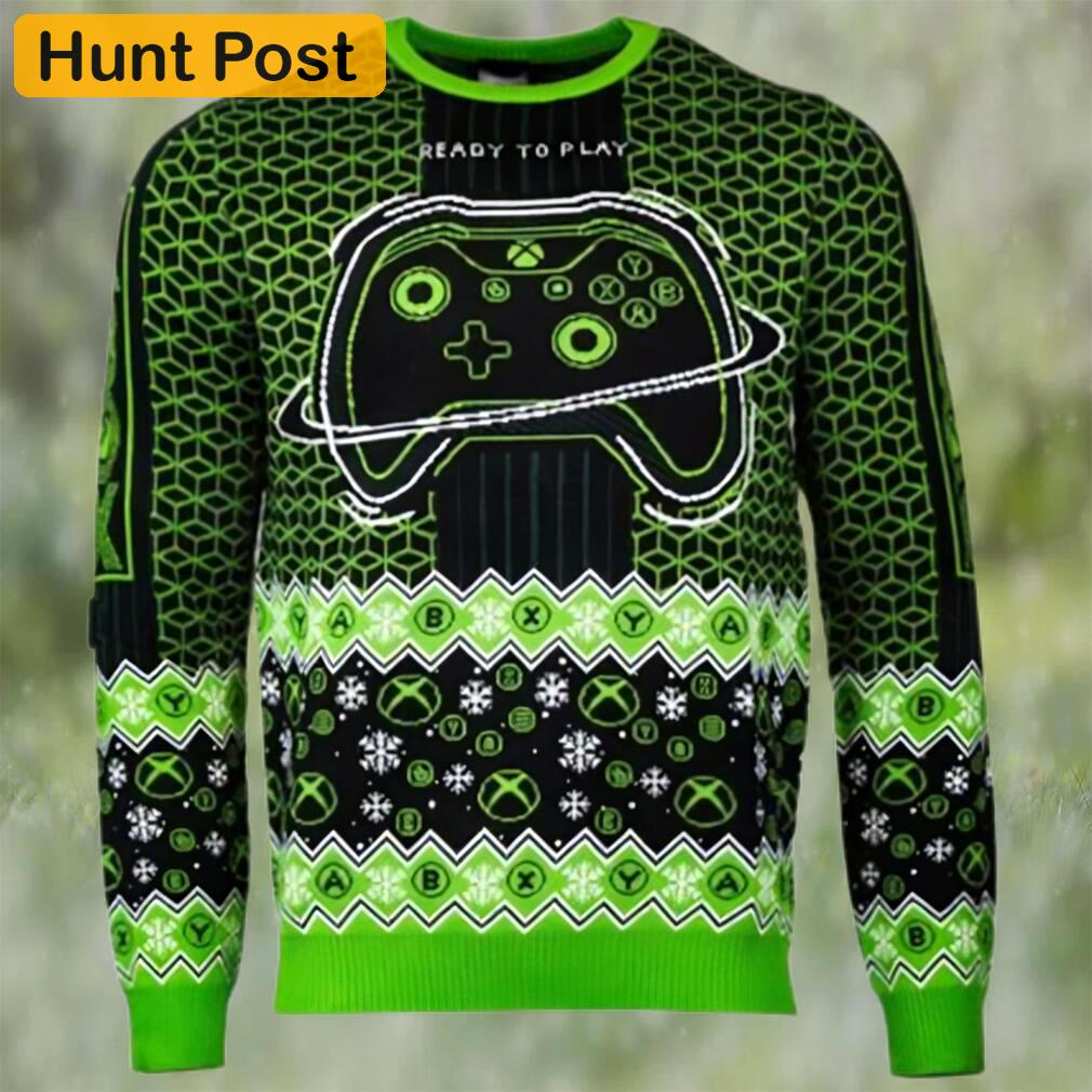 Official xbox ready to play ugly christmas sweater Christmas Ugly Sweater