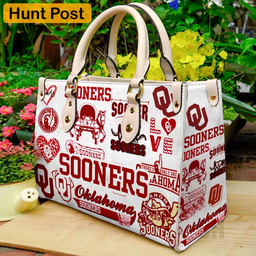 Oklahoma soonersfor women giftand leather bag for women gift 2161 Women Leather Hand Bag