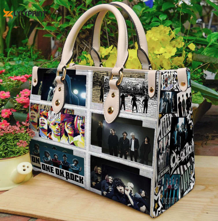 One ok rock leather handbag  gift for women 2850 Women Leather Hand Bag
