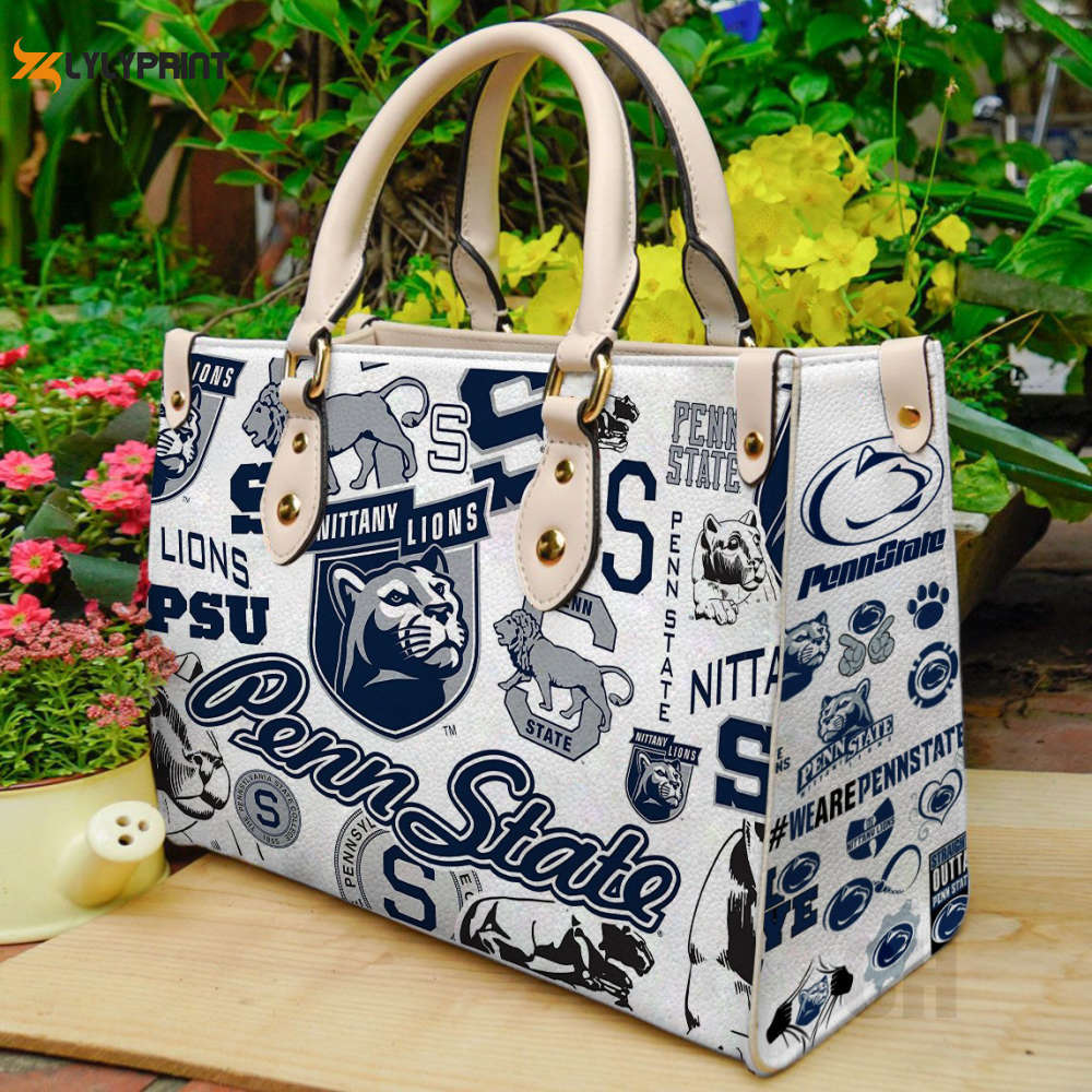 Penn state leather handbag gift for women 4119 Women Leather Hand Bag