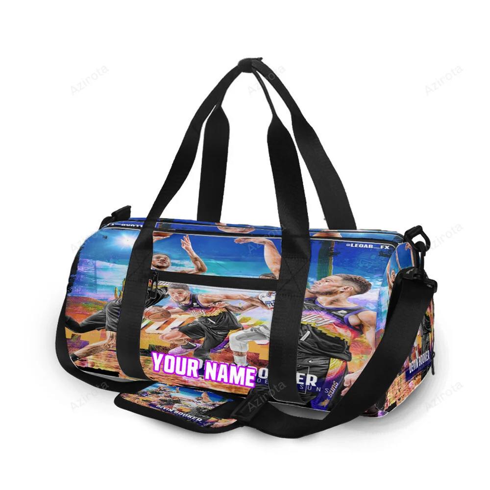 Phoenix suns devin booker 1 v3 personalized name travel bag gym bag 2210 Travel Bag