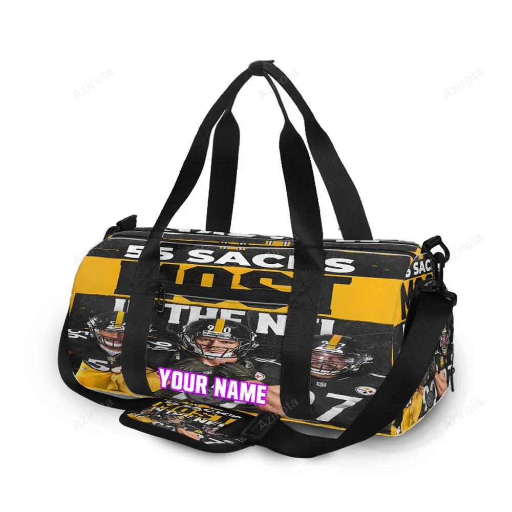 Pittsburgh steelers players team m3 personalized name travel bag gym bag 670 Travel Bag