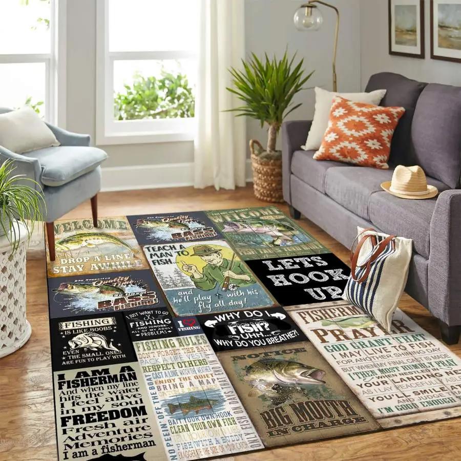 Quote area rug living room rug home decorhome decorbedroom living room decor Rectangle Rug