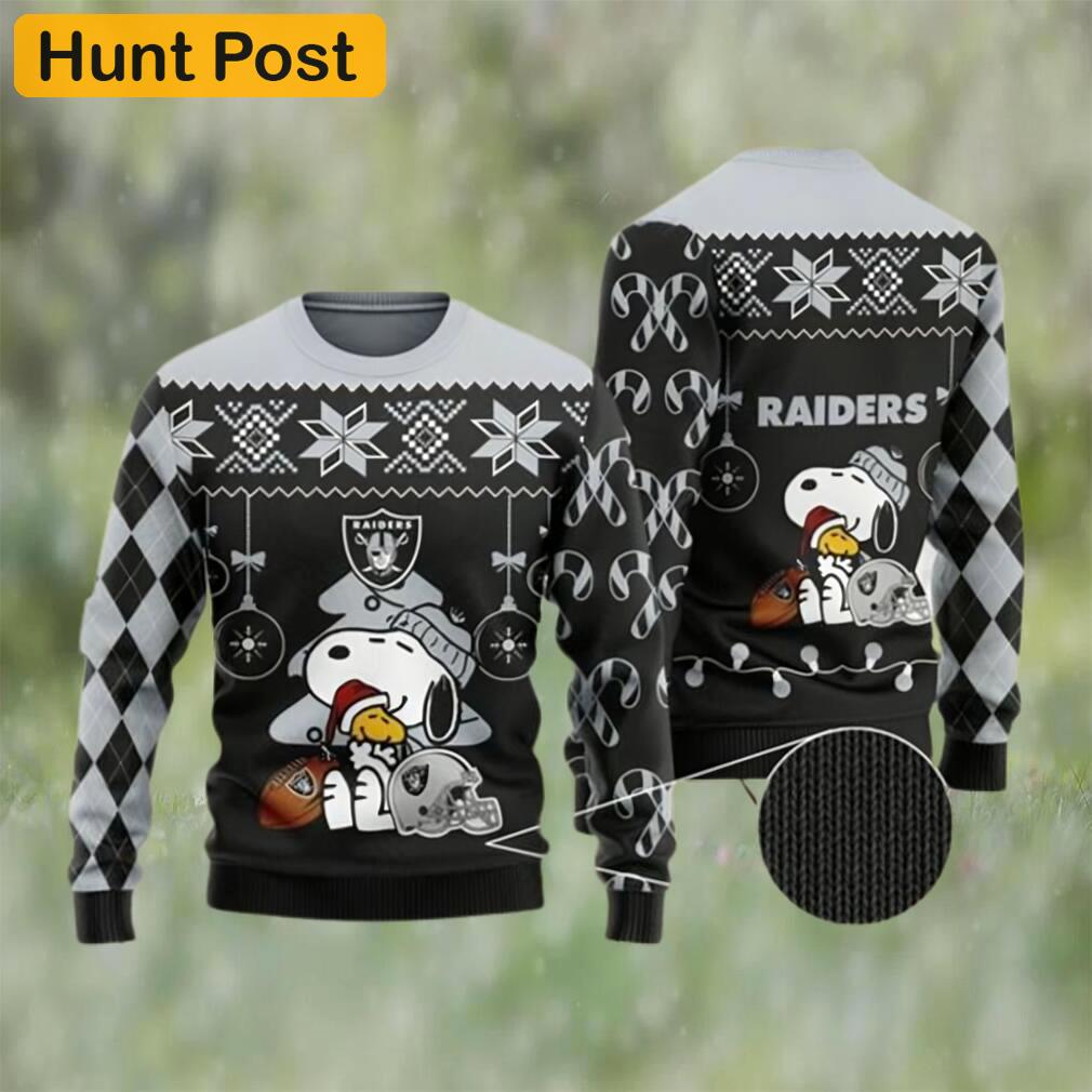 Raiders ugly sweater peanuts snoopy ugly christmas sweater 3d gift for christmas Christmas Ugly Sweater