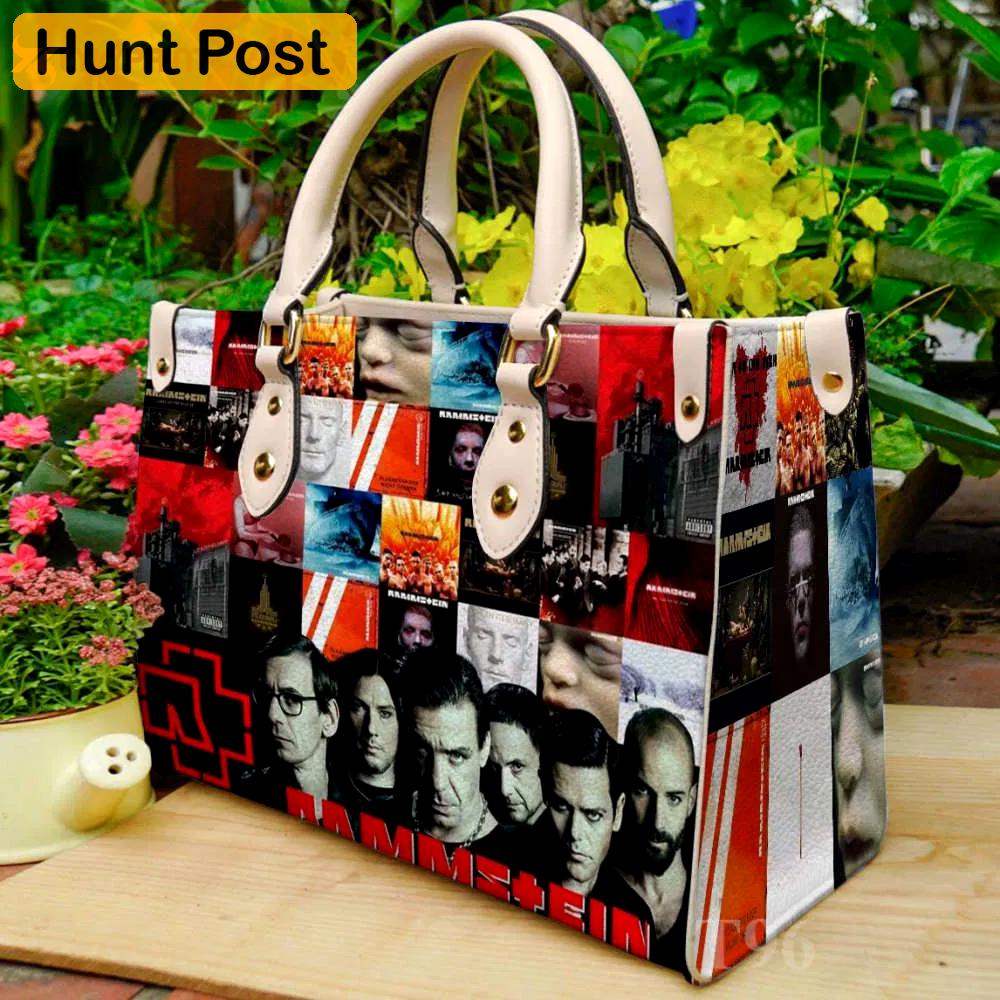 Rammstein leather handbag for women gift 2581 Women Leather Hand Bag