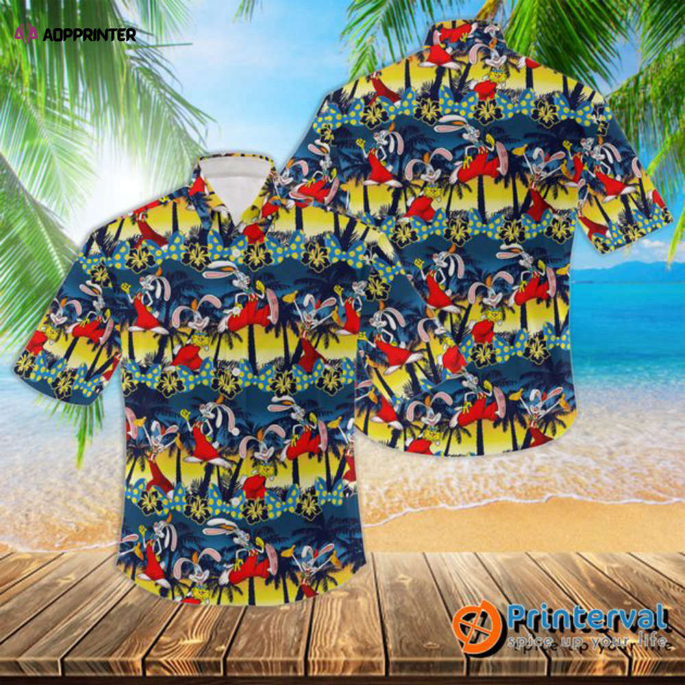 Rogger rabbit hawaiian shirt, disney hawaiian shirt Hawaii Shirt