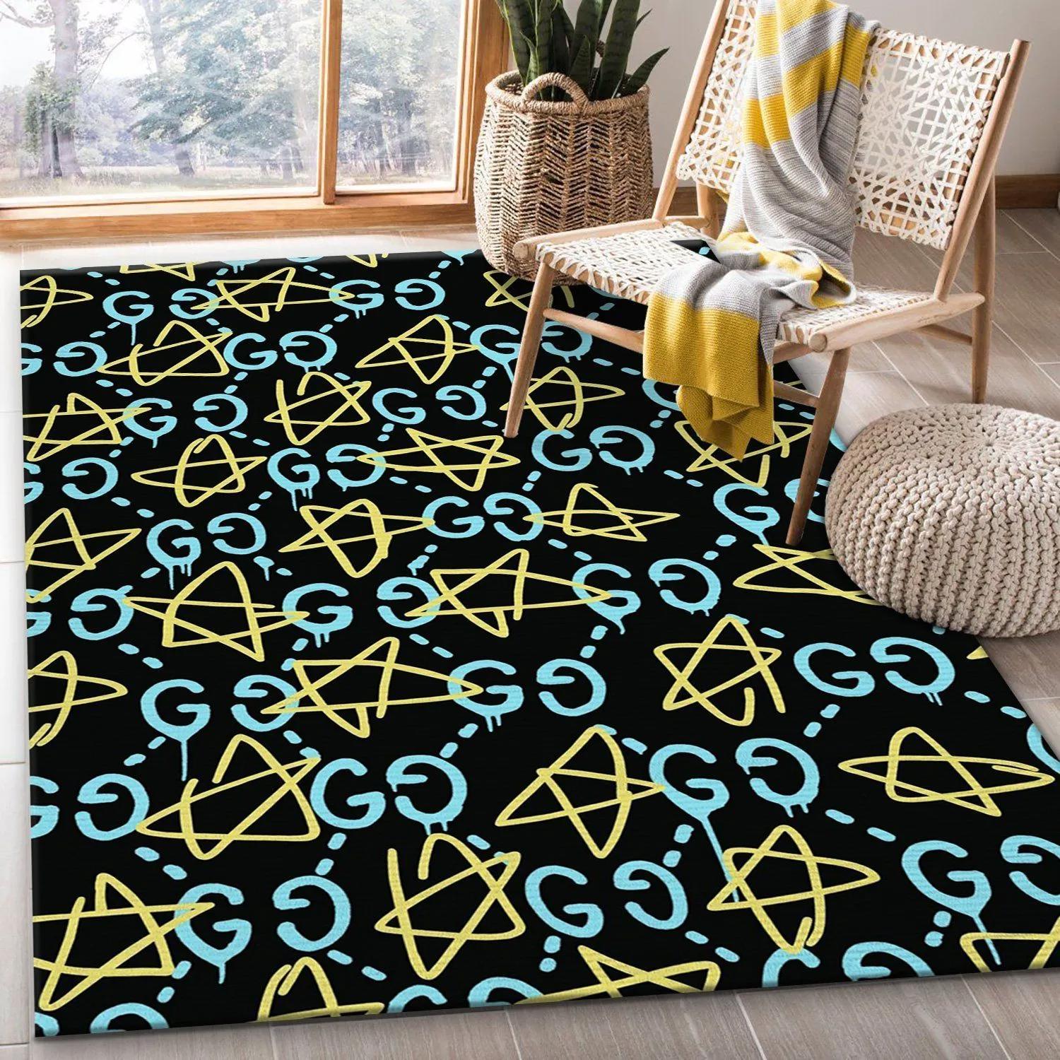 Rugs in living room and bedroom - Gucci star luxury area rug for living room bedroom carpet home decorations mat Rectangle Rug