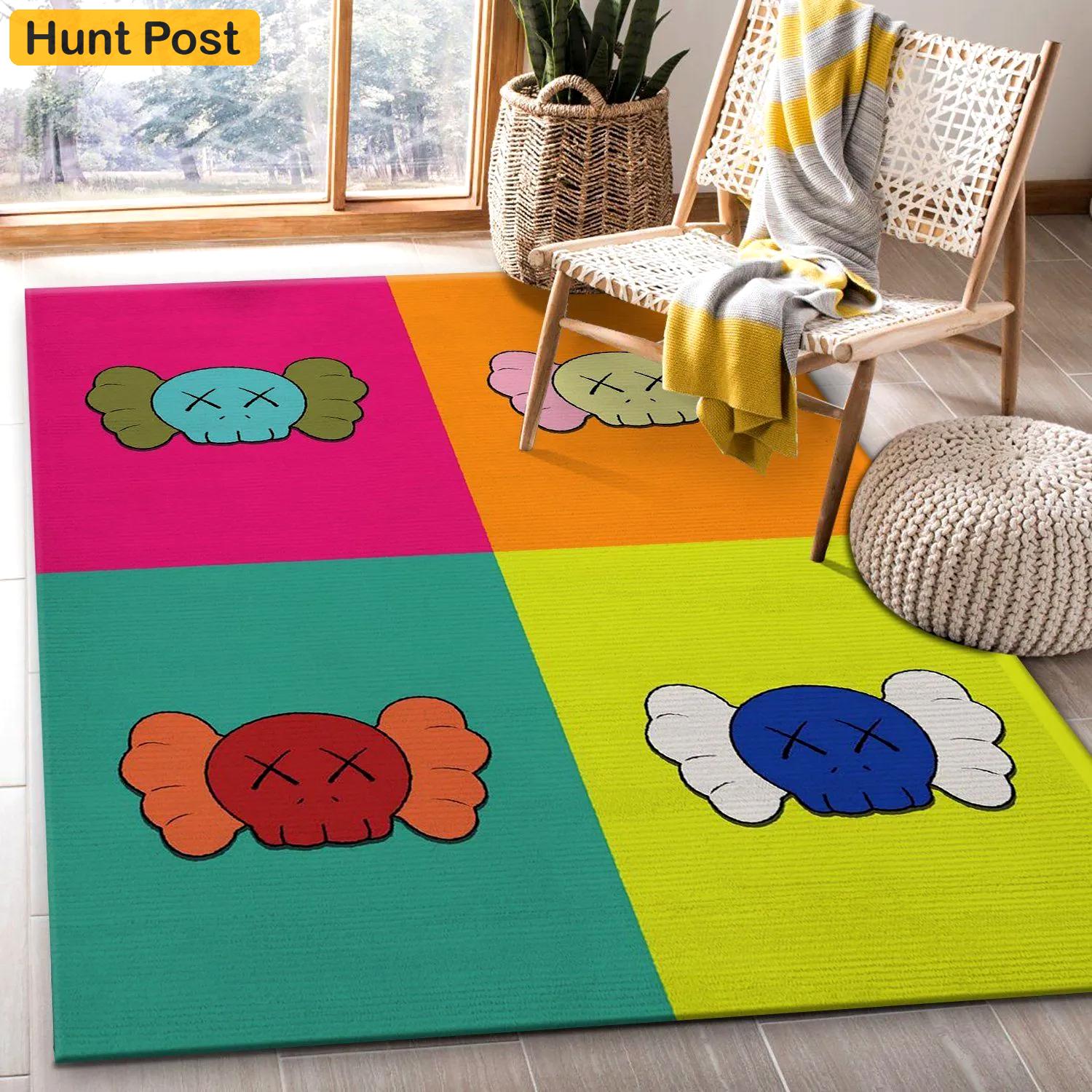 Rugs in living room and bedroom - Kaws area rugs living room rug christmas gift us decor Rectangle Rug