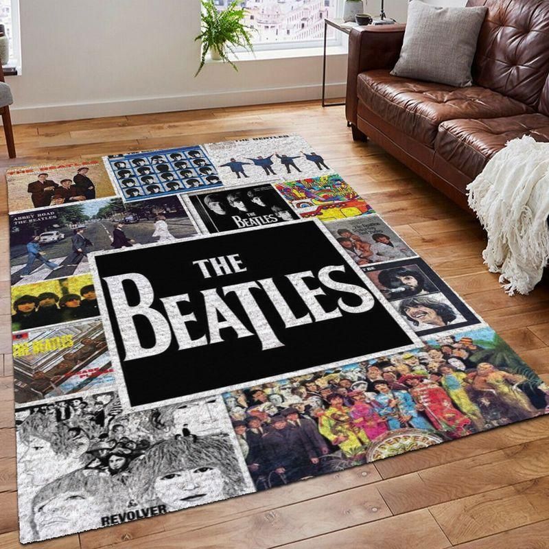 Rugs in living room and bedroom the beatles living room area rug for christmas-  bedroom-  family gift us decor Rectangle Rug